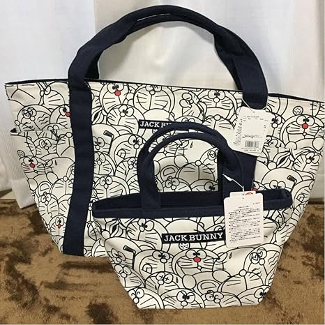 Amazon Co Jp ジャックバニー パーリーゲイツ 総柄 ドラえもん カートバッグ トートバッグ ホビー 通販