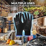 Rainberg Safety Gloves Pack 12 Pair Medium PU Non-Slip Grip Garden DIY Workwear view 4