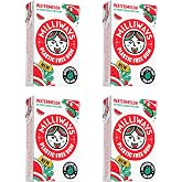 Milliways Watermelon Chewing Gum | Plastic Free | 40 Pcs (4 Packs of 10) | Plastic Free, Xylitol, Plant-based, Aspartame Free, Sugar Free, Gluten Free, NON-GMO, Vegan, Kosher, Natural Chewing Gum