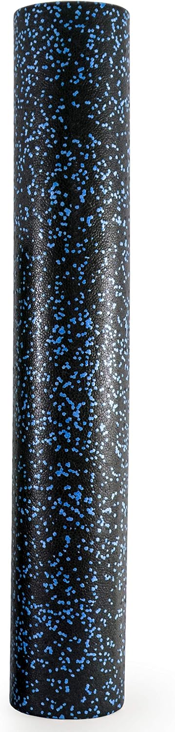 ProsourceFit Speckled Foam Roller - Black/Blue 36x6 : Sports & Outdoors