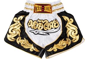 MUAY NATION Muay Thai Shorts for Men Women Slim Cut MMA Boxing Shorts Training Kickboxing Clothing Martial Arts Trunks