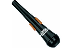 HUMES & BERG Humes and Berg Stonelined Pixie Straight Aluminum Black Trombone Mute (163BK)