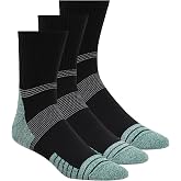 Prince Men's 3-pack Performance Tennis Low Crew Socks, Moisture Wicking &amp; Ankle Support