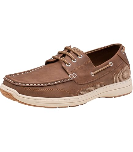 SAS Decksider 2430-281 Men\'s US 13 Old Sand Leather Moc Toe Boat Shoe ZOGG1191 Amazon.com | SAS Decksider Lace Up Comfort Boat Shoe Old  main image 2