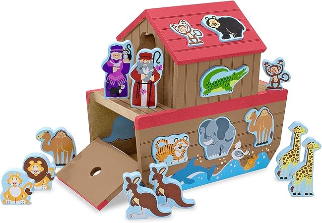 melissa and doug noah's ark shape sorter canada