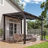 Aoxun 8'x 10' Premium Gazebo with Aluminum Top