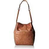 FRYE womens Reed Zip Leather Hobo
