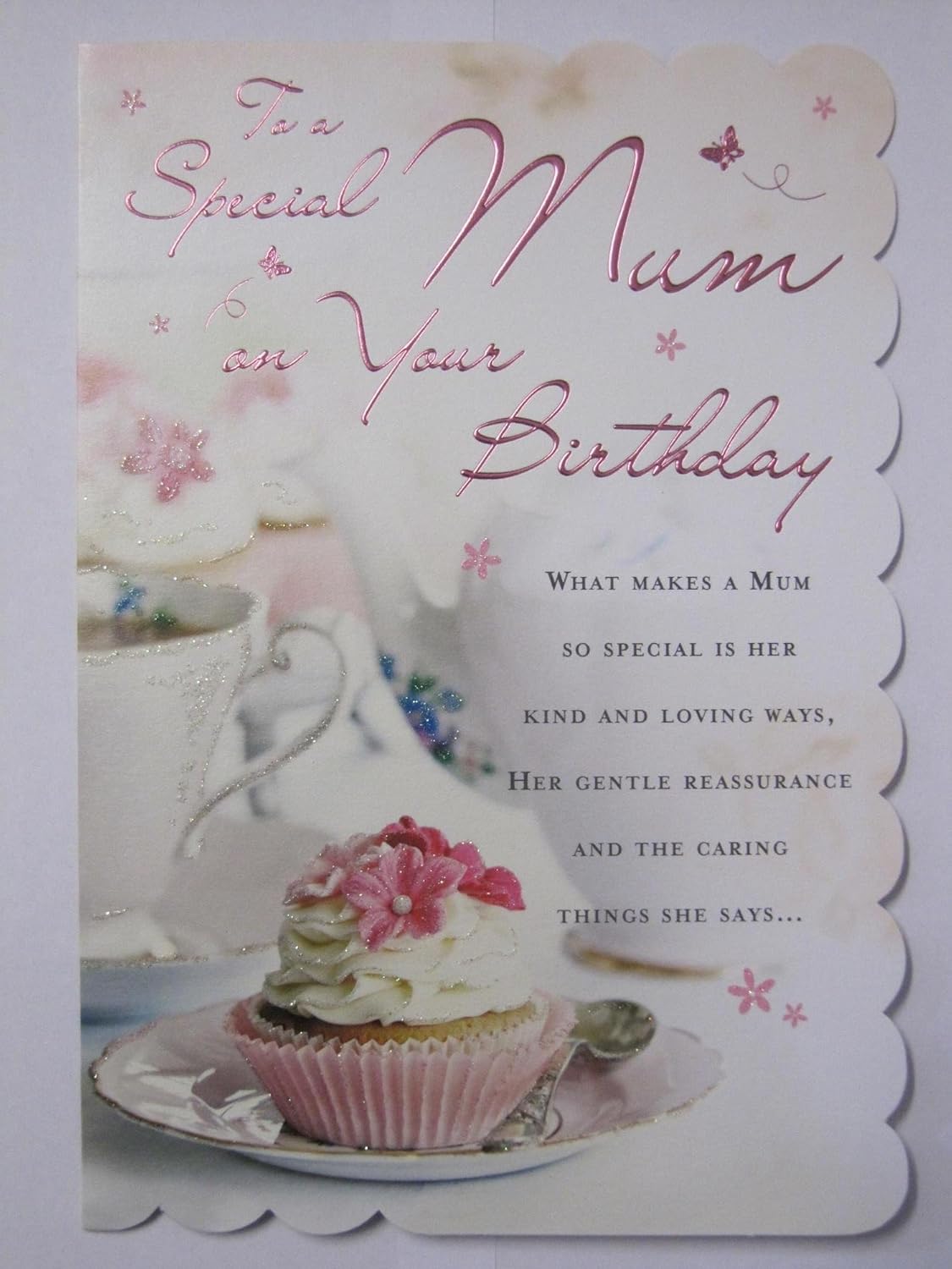 STUNNING TOP RANGE WONDERFULLY WORDED 5 VERSE TO A SPECIAL MUM BIRTHDAY CARD, Multi, 9 x 6 inch
