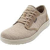 1TAZERO Mens Wide Width Slip On Shoes with Arch Support Insoles Men Lightweight Casual Loafer for Elderly & Wide Feet Plantar Fasciitis Walking Shoes