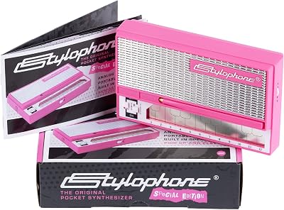 Stylophone Pink The Original Pocket Electronic Synthesizer Special Edition