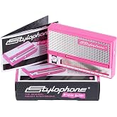 Stylophone Pink - The Original Pocket Electronic Synthesizer - Special Edition | Synth Musical Instrument | Synthesizer Keyboard | Stylophone Instrument