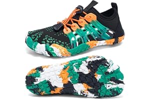 Quickshark Kids Water Shoes Boys Girls Barefoot Aqua Socks Lightweight Quick Dry Sandals Slip On Walking Sneakers for Beach P