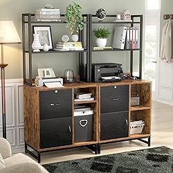 Homieasy Vertical Filing Cabinet with Lock