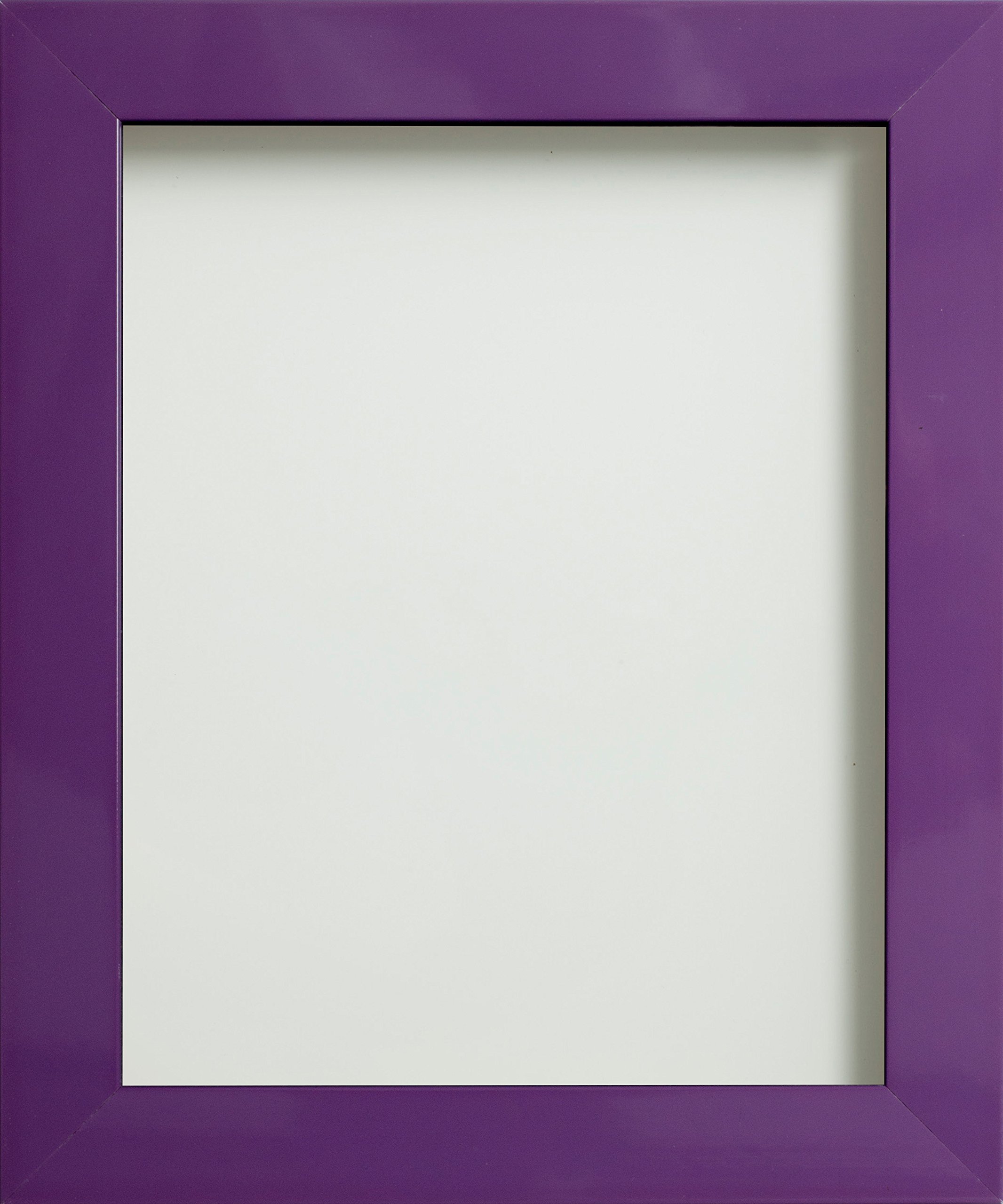 Frame Company Candy Range 18 x 12-Inch Plastic Picture Photo Frames, Purple