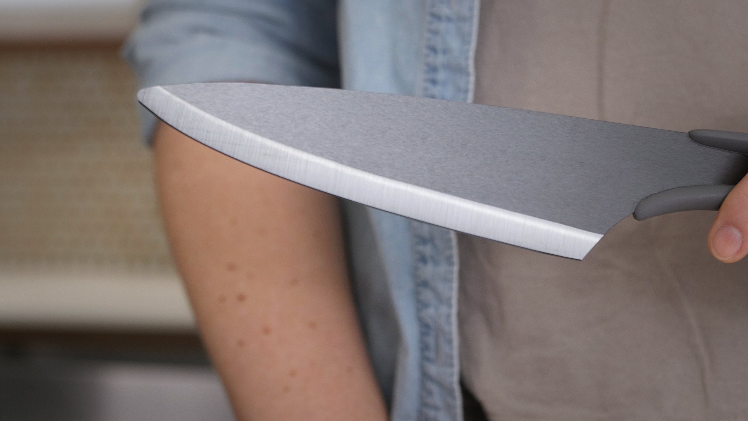 Ceramic Knife by Vesper\'s Kitchen 2 Piece Ceramic Kitchen Knife Set, Black Ceramic Knives, a 6\