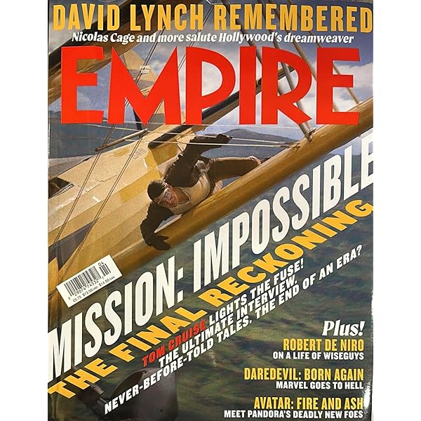EMPiRE/THE FiNAL EMPiRE-EMPiRE  MAG… Empire Uk Magazine April 2025 Mission Impossible The Final