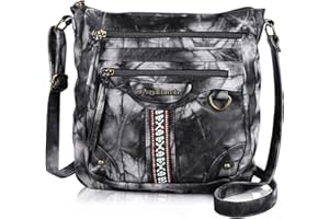 Angel Barcelo Crossover Purse and Handbags Crossbody Bags for Women,Ultra Soft Leather Neatpack Bag Shoulder Purses for Girl