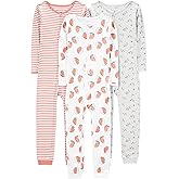 Simple Joys by Carter's baby-boys 3-pack Snug Fit Footless Cotton Pajamas