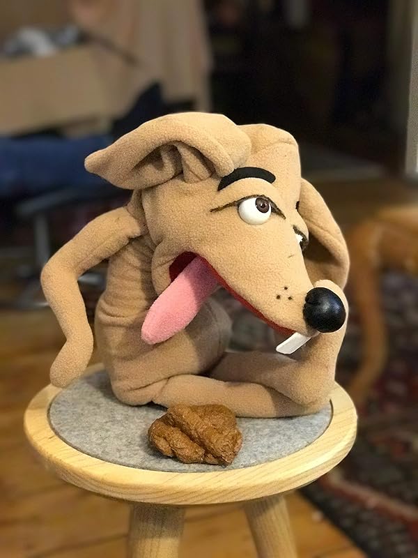 Jeffy's Dog an Evelinka puppet Handmade