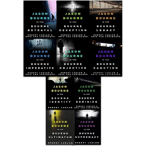Robert Ludlum Action Thriller Novel Collection 21 Book Set: Robert