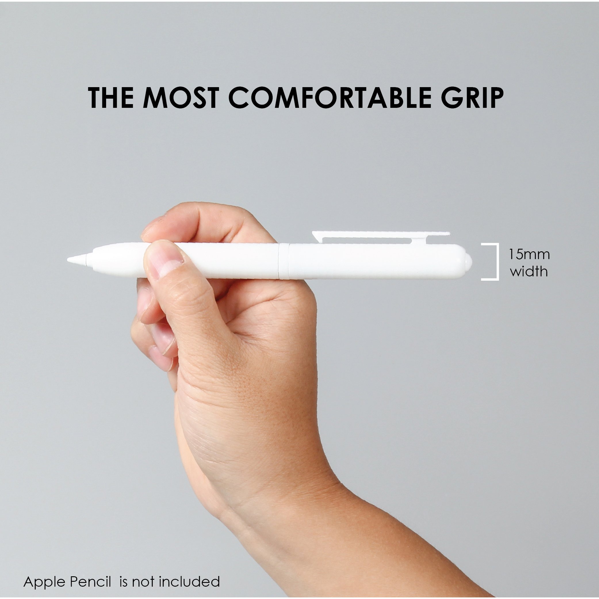 Ztylus Apple Pencil Protective Case BuiltIn Clip, Secures Cap