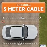 Status Double Socket Cassette Reel 5m Orange 10A Indoor Power Tools DIY view 4