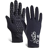 TrailHeads Womens Touchscreen Running Gloves - Accessories for Women Winter - Hiking, Biking, Sports