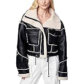 [BLANKNYC] womens Sherpa Bonded Moto Jacket
