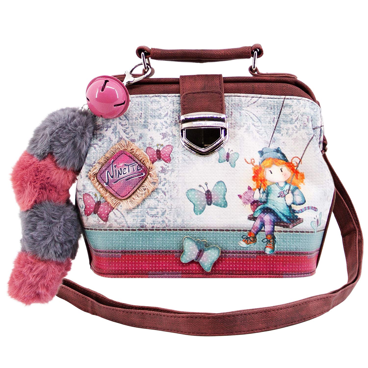 Forever Ninette Swing-Doctor Shoulder Bag, Multicolour, 20 x 16 cm