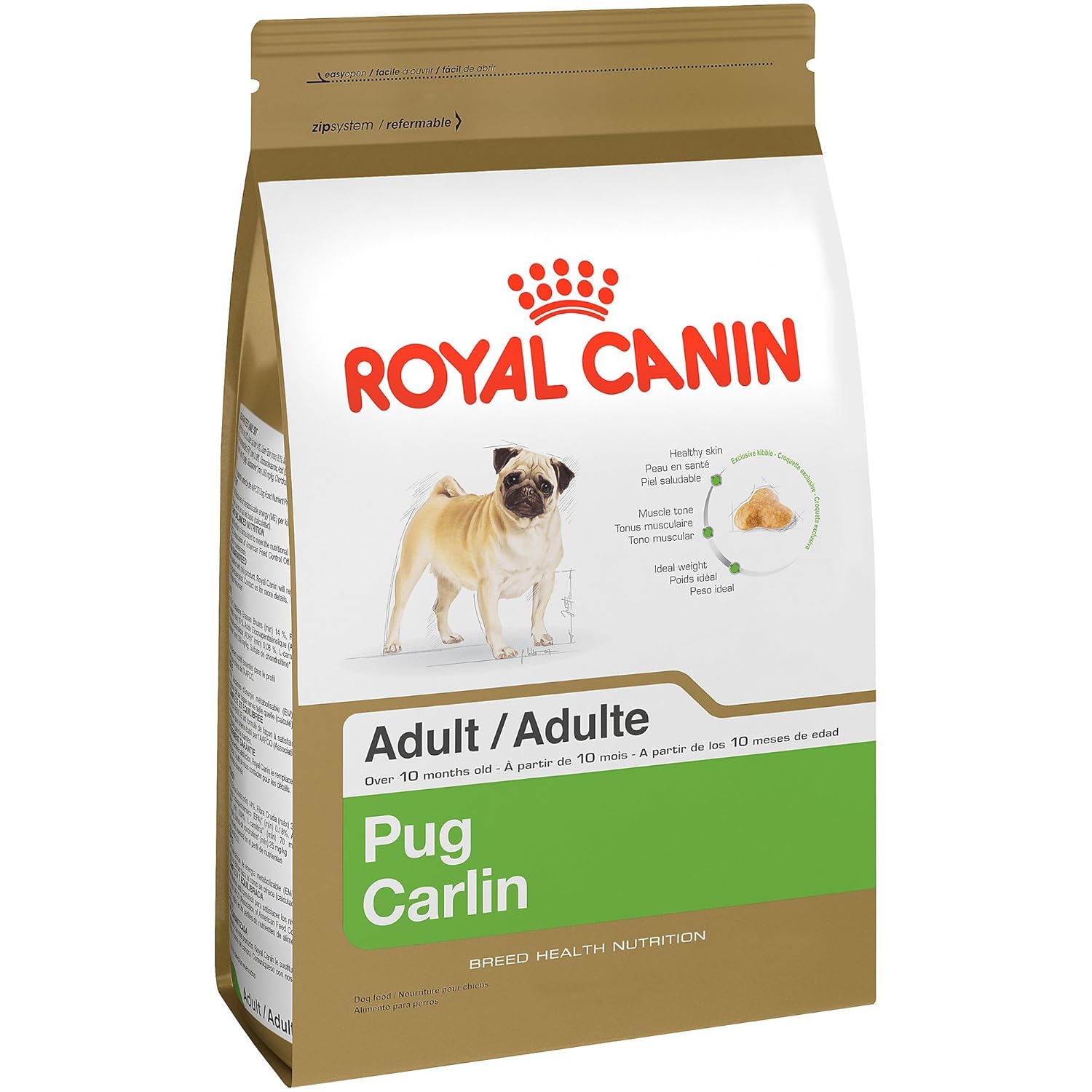 1.5KG ROYAL CANIN PUG ADULT DOG FOOD SUPPLIED BY MALTBY'S STORES Amazon.co.uk Pet Supplies