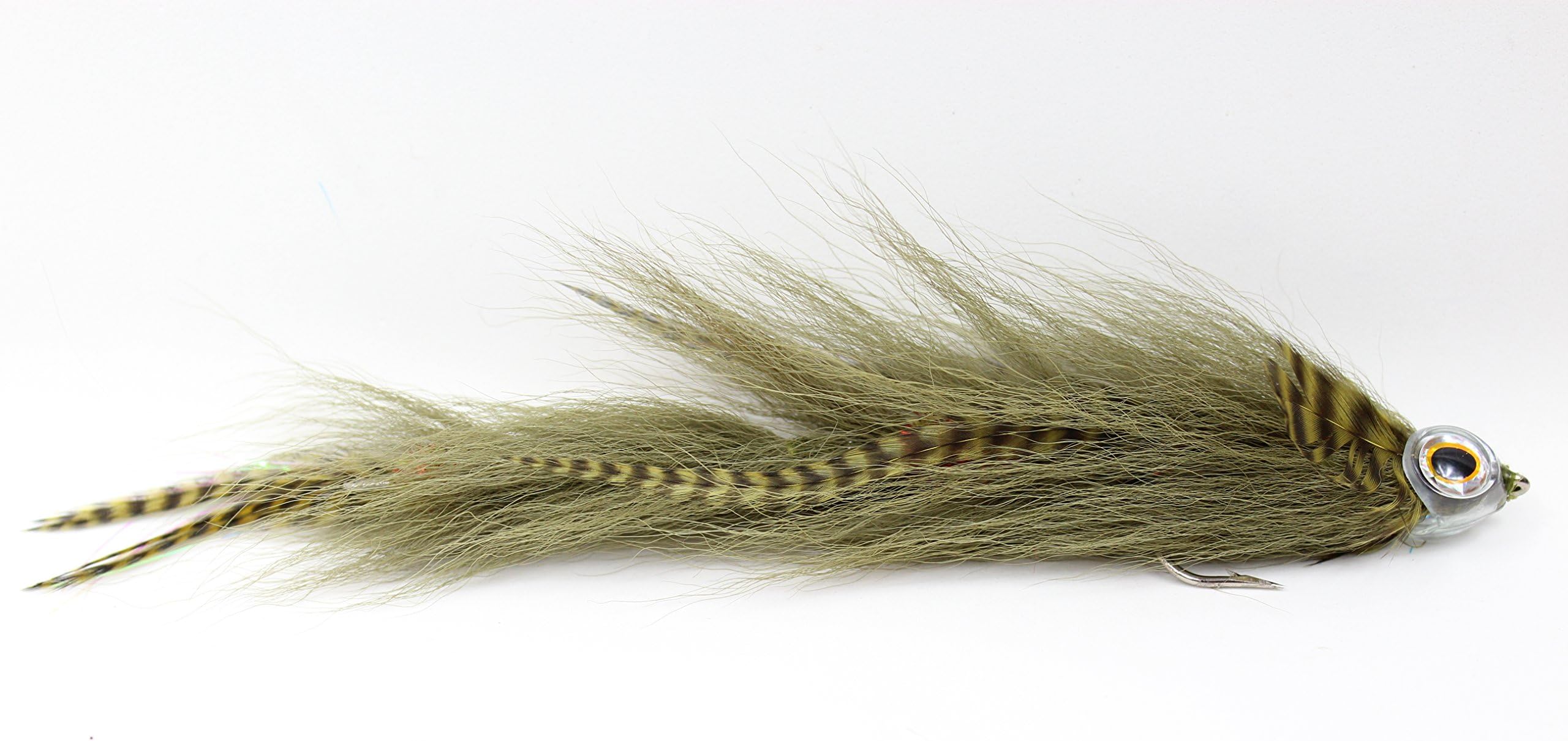 Haggerty Lures Bucktail Big Game Changer Muskie Pike Fly 8" Musky Fishing Lure Jointed