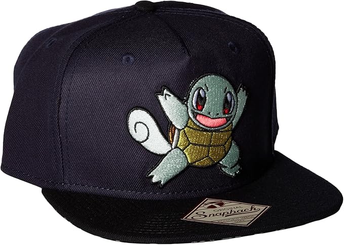 Amazon Co Jp Bioworld ポケモン ゼニガメ カラーブロック スナップバック帽子 キャップ 服 ファッション小物