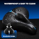 ROCKBROS Bike Seat Cushion Comfortable Ergonomic Breathable 26x22cm view 5