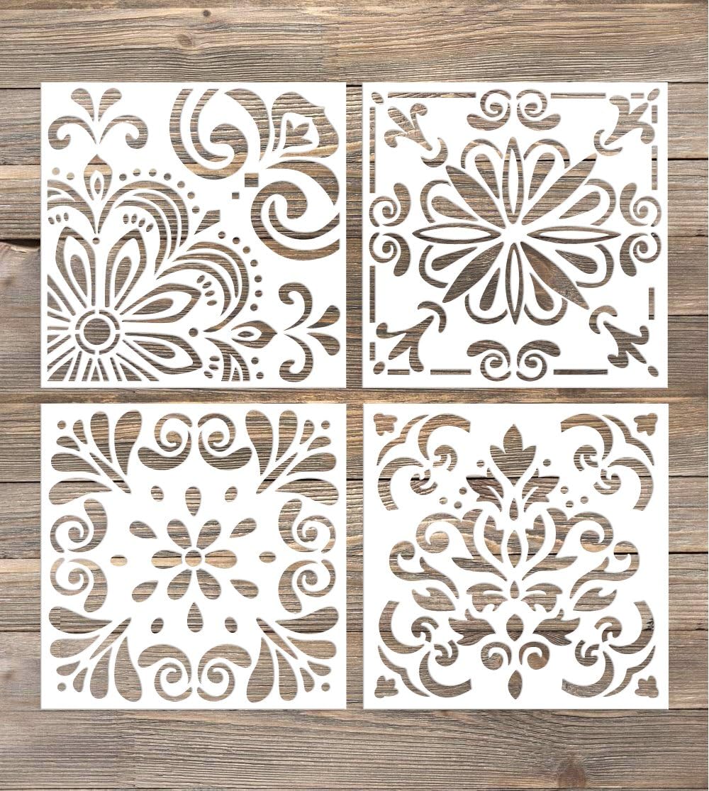 Best decorative stencils for wood furniture