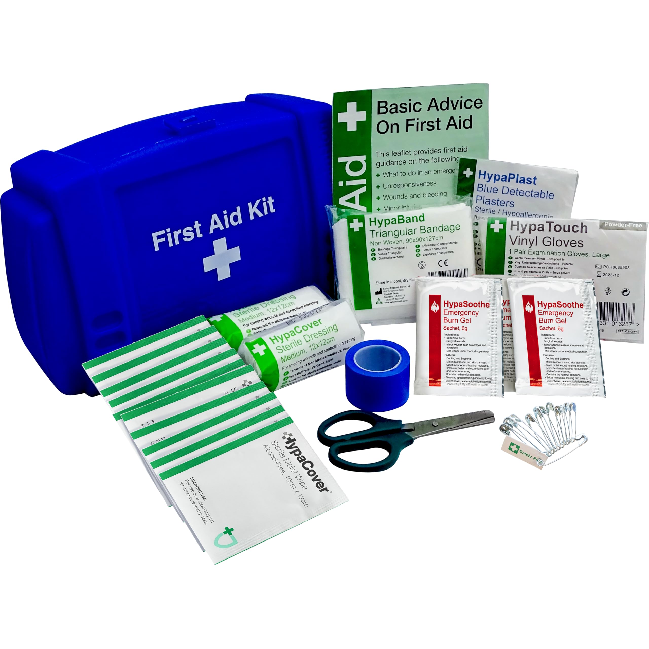 Safety First Aid Group Evolution BarKiosk Catering Kit Fully Stocked, Blue