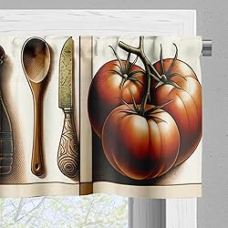 Ambesonne Farmhouse Window Valance Pack of