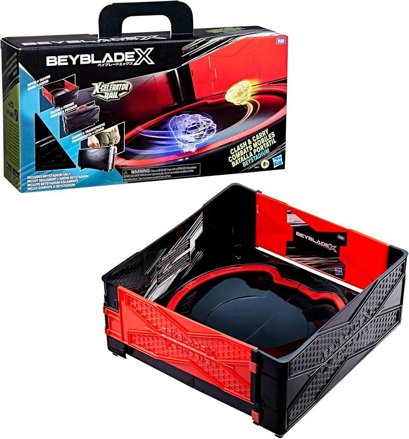 Beyblade X Clash and Carry Beystadium Battle Arena Brand Beyblade