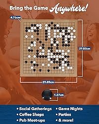 WE Games Go Game Set 12 Inch - Traditional Go Set