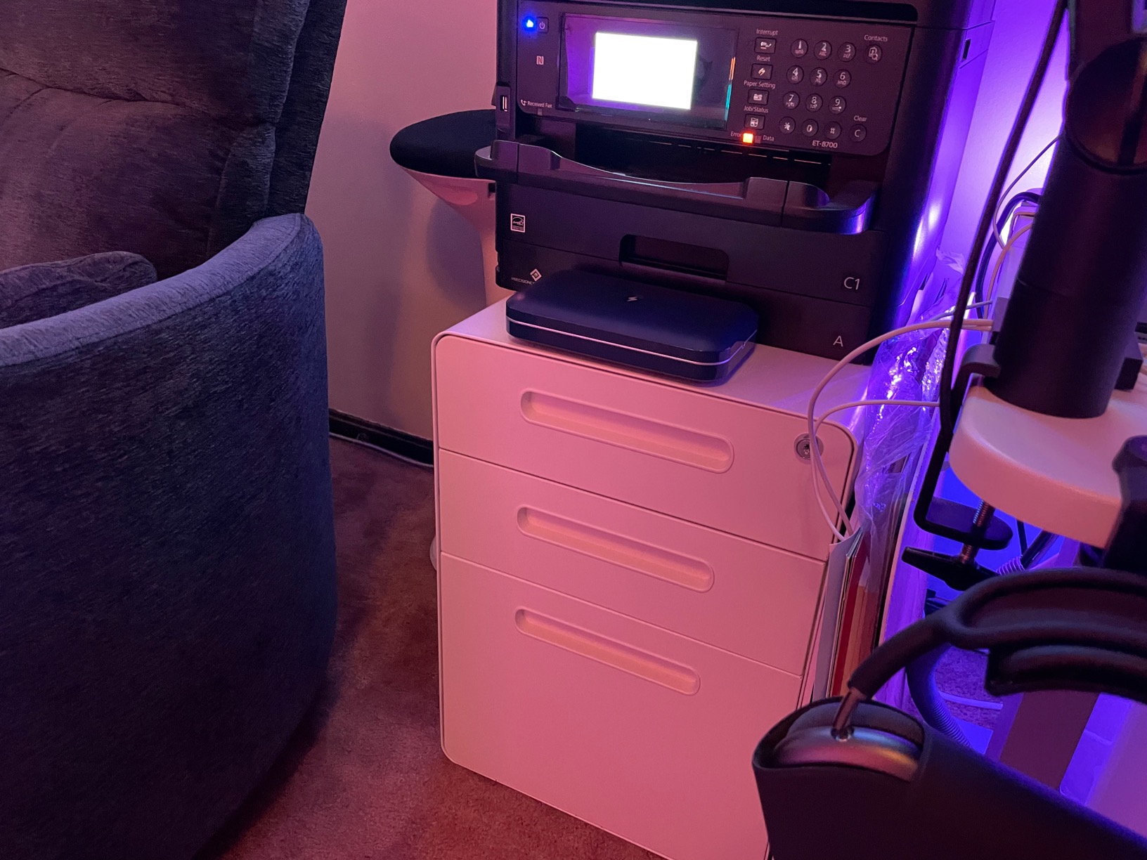 $41/mo - Finance Flash Furniture Ergonomic 3-Drawer Mobile Locking ...