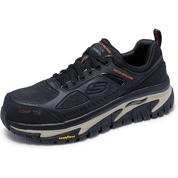 さか Amazon.com: Skechers Max Stout ST Alloy Toe Black 7.5 D (M