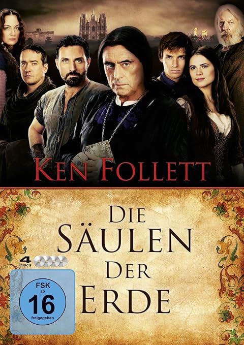 Die Säulen der Erde [4 DVDs]: Amazon.de: Ian McShane, Donald Sutherland