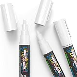 Chalky Crown Chalk Pens 5 Pack White 6 mm Liquid Chalk Markers view 6