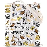 ENSIANTH Cartoon Inspire Gift Lion lover Tote Bag Animal Kingdom Gift Cartoon Fans Handbag Character Movie Merch (lion bag)