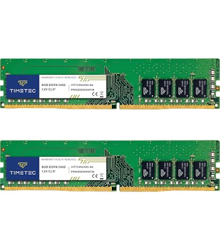 A-Tech 16GB (2x8GB) DDR4 2400MHz DIMM PC4-19200 UDIMM Non-ECC 2Rx8