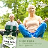 Natures Aid Ginkgo Biloba 6000mg High Strength 90 Tablets Vegan Non-GMO view 2