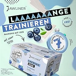 JAWLINER Hard chewing Gum, Jawline gum - Sugar Free