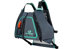 Owntop Adult Swim Vests | Excellent Buoyancy | High Mesh Back | Float Jacket for Kayaking, Fishing, Boating, Paddle Sports