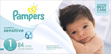 pampers swaddlers sensitive newborn