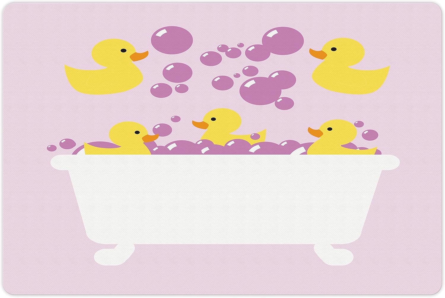 rubber duckie floating mat