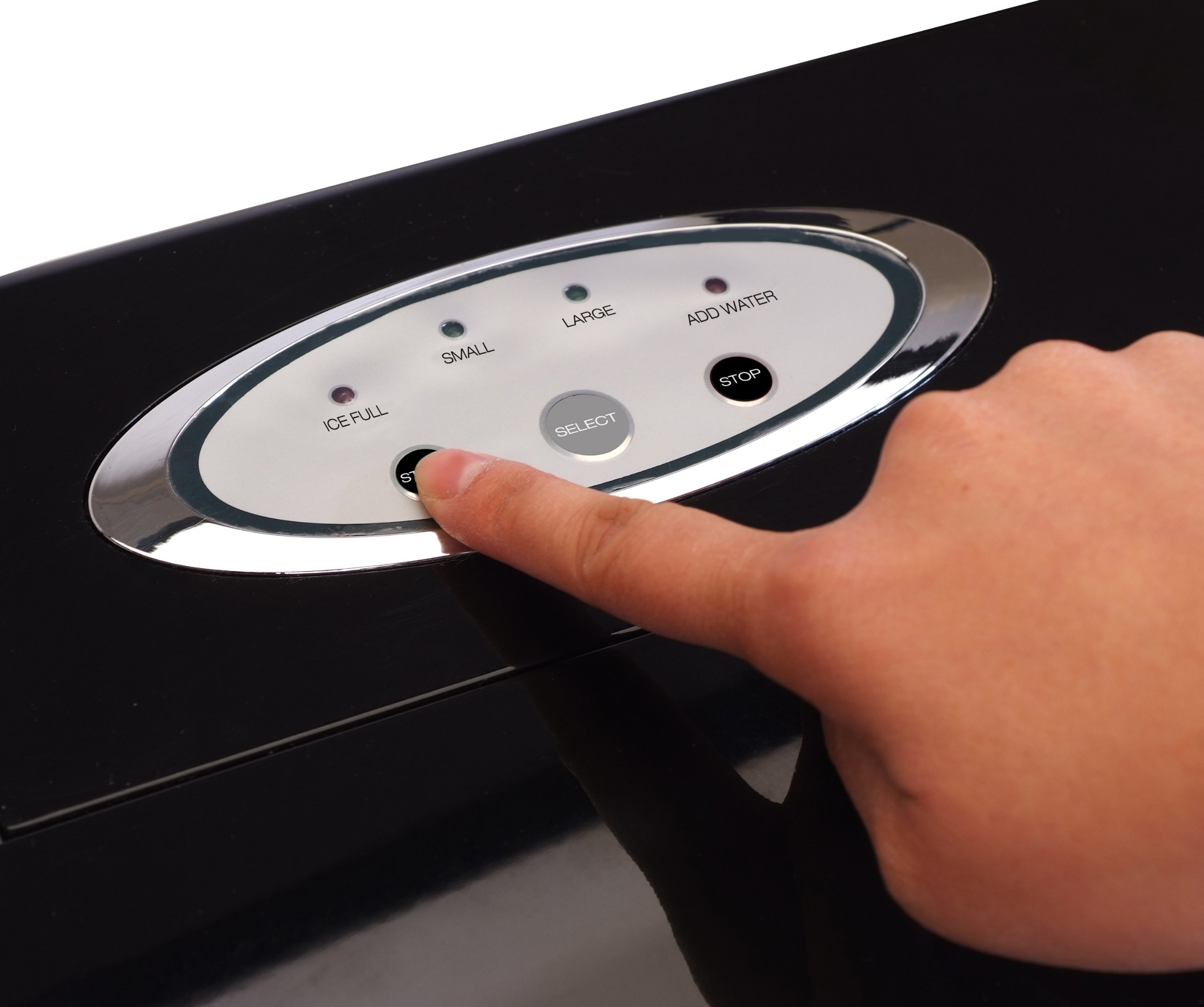 Galleon MaxiMatic MIM5802 Mr Freeze Portable Ice Maker, Stainless Steel